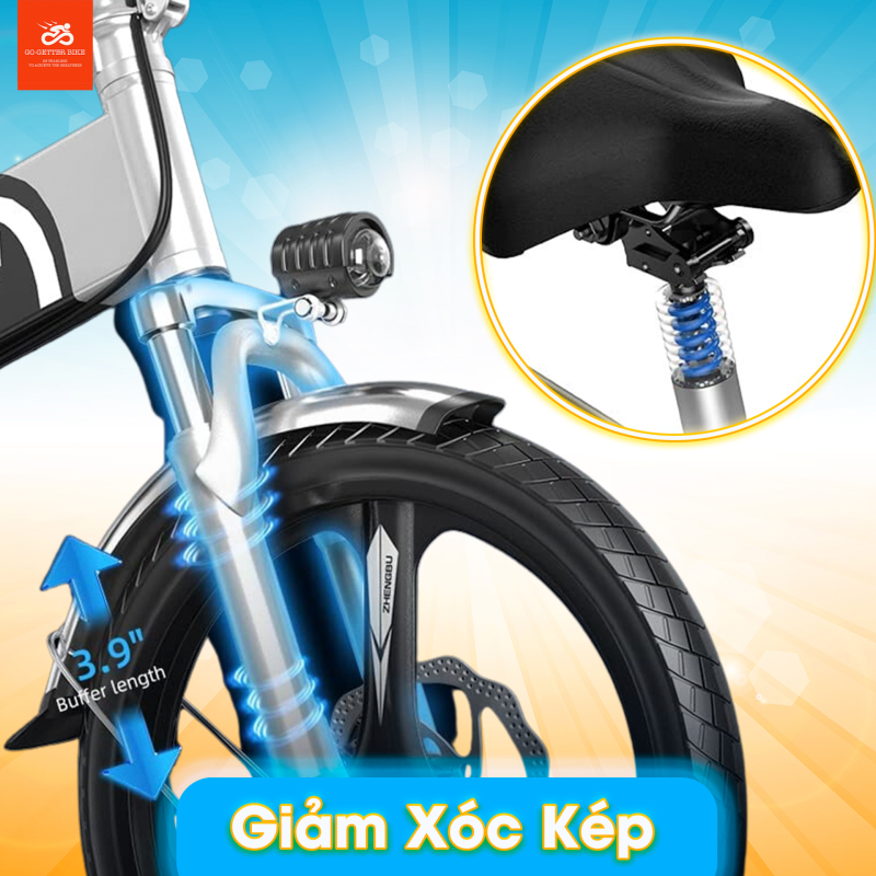 Xe Đạp Điện Trợ Lực Zhengbu X6 - Gấp Gọn - Giá Tốt